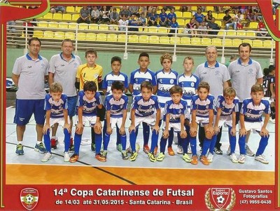Vice Campeão da 14ª Copa Catarinense de Futsal