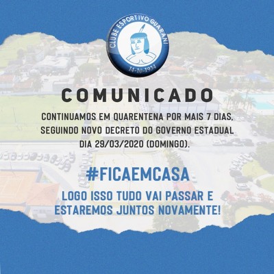 Comunicado Coronavírus
