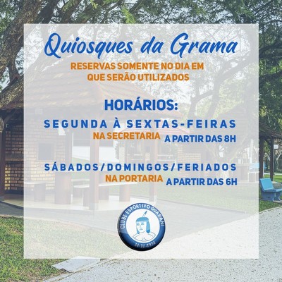 Reservas Quiosques da Grama